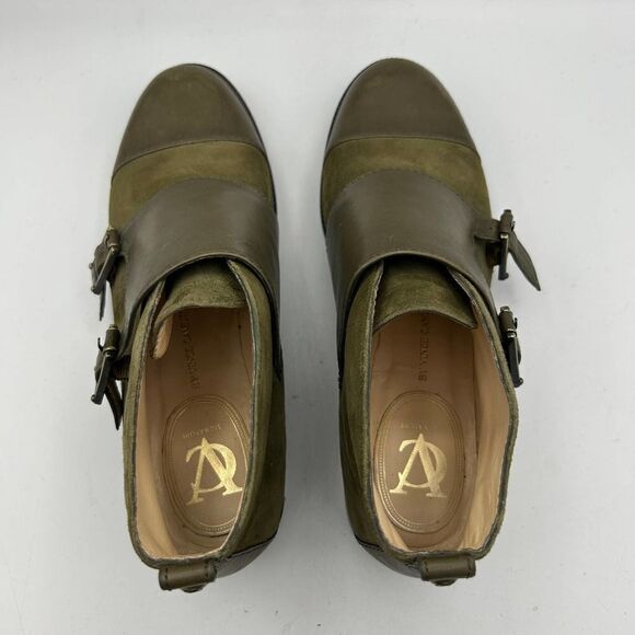 VC Signature by Vince Camuto 7M    Ankle Booties    Green Vi-Tallon Leather - Picture 9 of 11